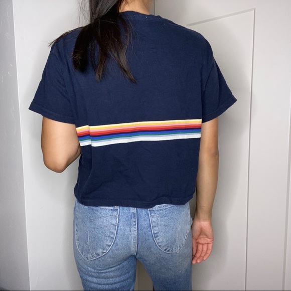 SOLD John Galt Brandy Melville striped tee - Picture 5 of 9